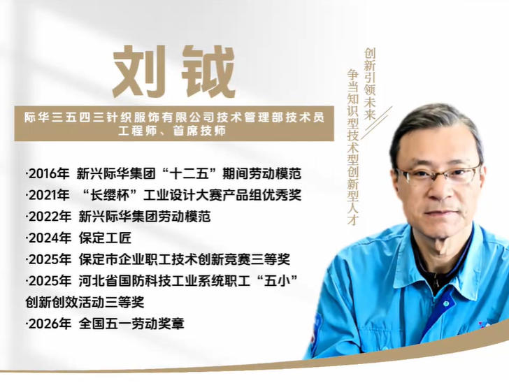 功能性服饰产品设计研制与生产-刘钺